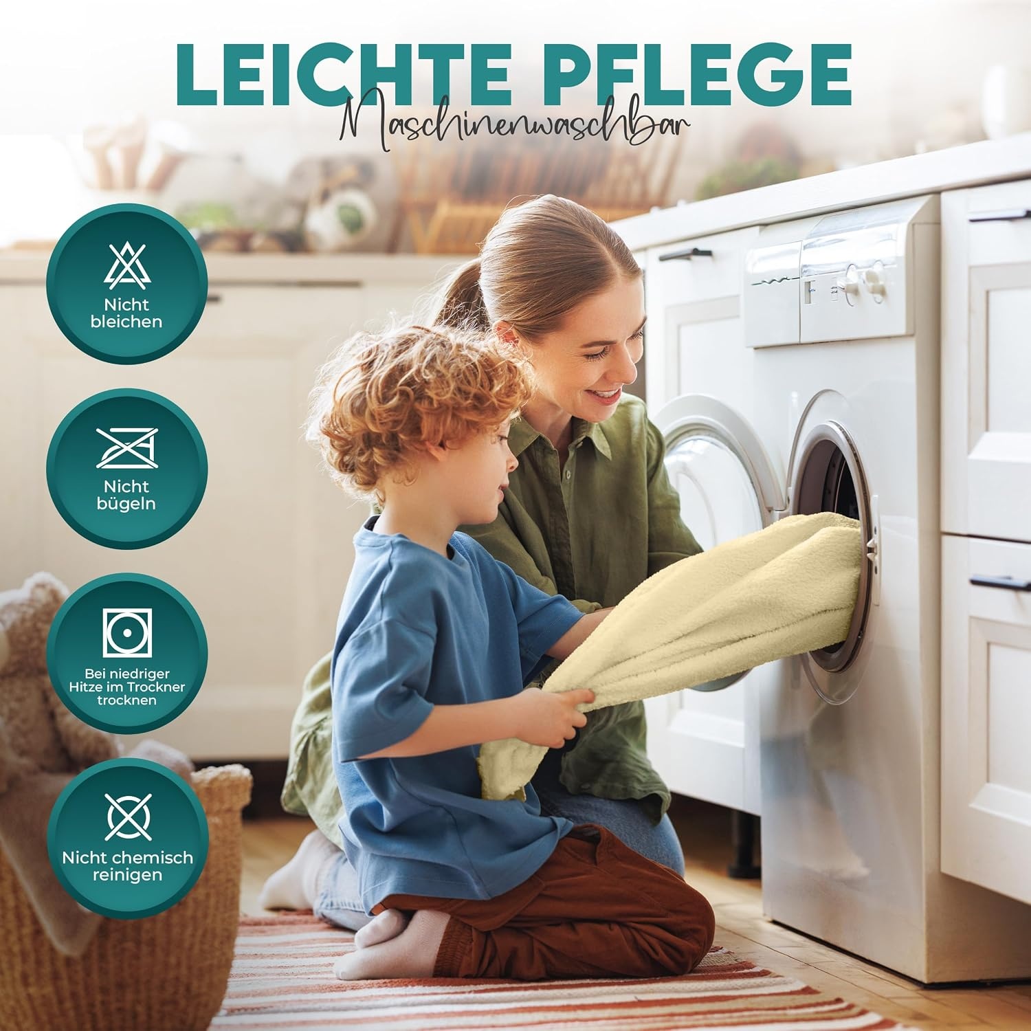image:imageWasserdichter Matratzenschoner 140x190 cm 30 cm tief matratzenschutzBeige