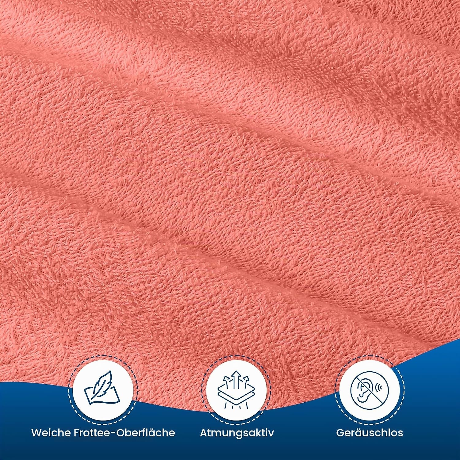 image:imageWasserdichter Matratzenschoner 140x190 cm 30 cm tief matratzenschutzKoralle