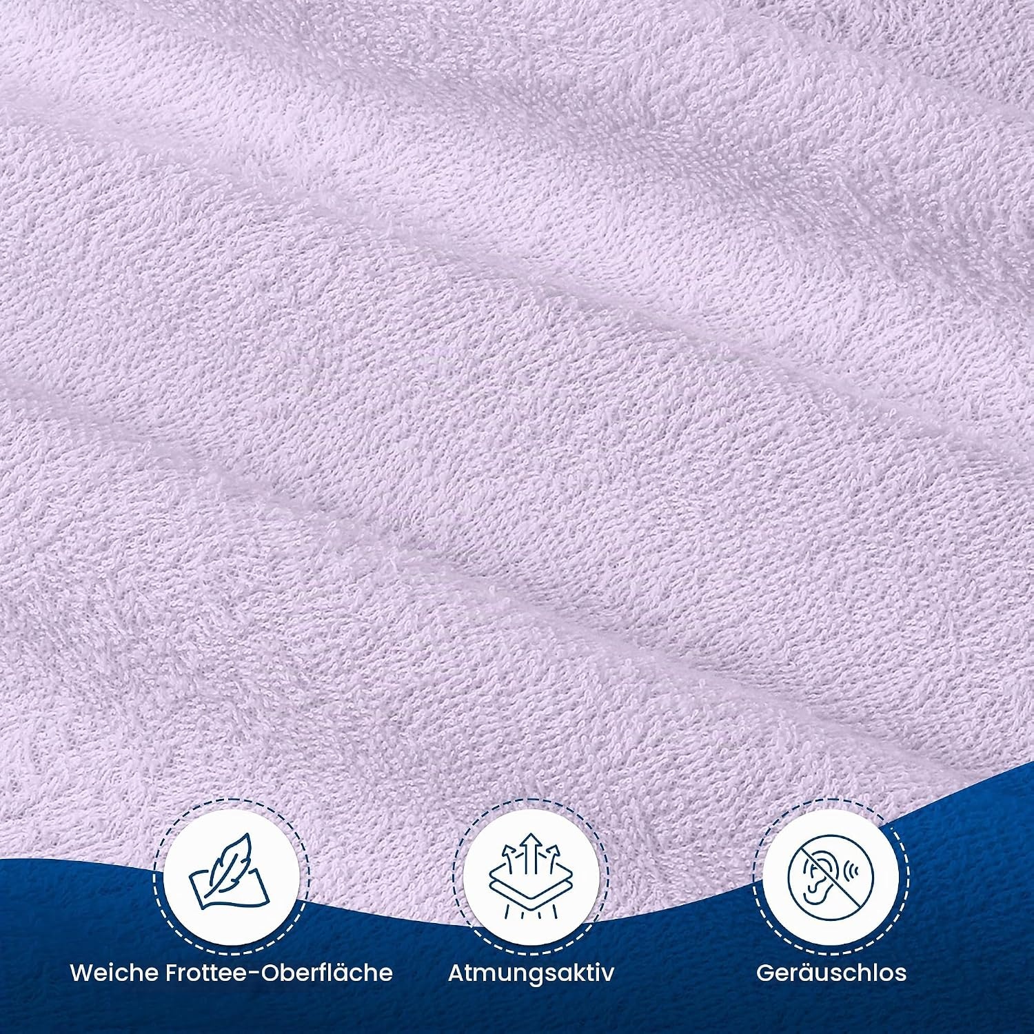 image:imageWasserdichter Matratzenschoner 140x190 cm 30 cm tief matratzenschutzLavendel