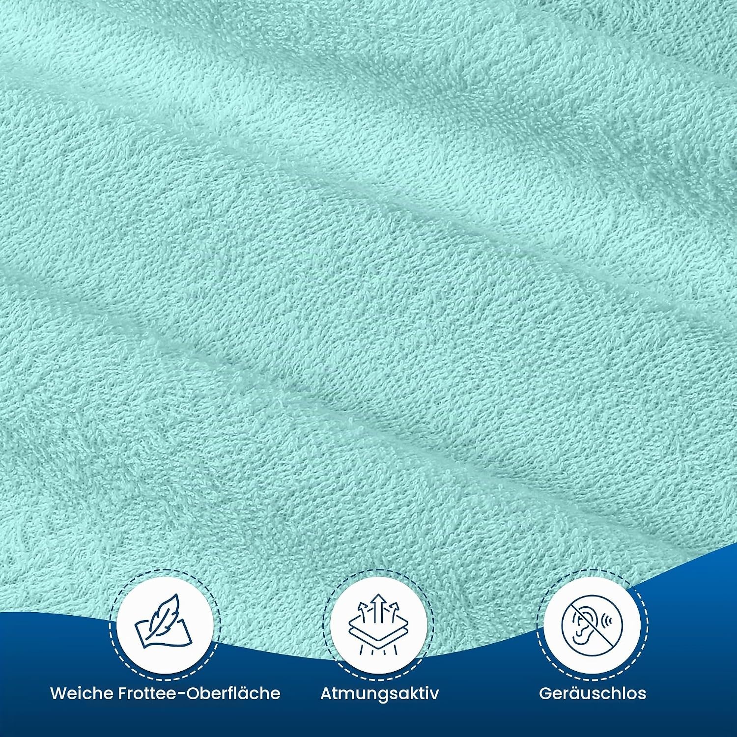 image:imageWasserdichter Matratzenschoner 140x190 cm 30 cm tief matratzenschutzSpa Blau