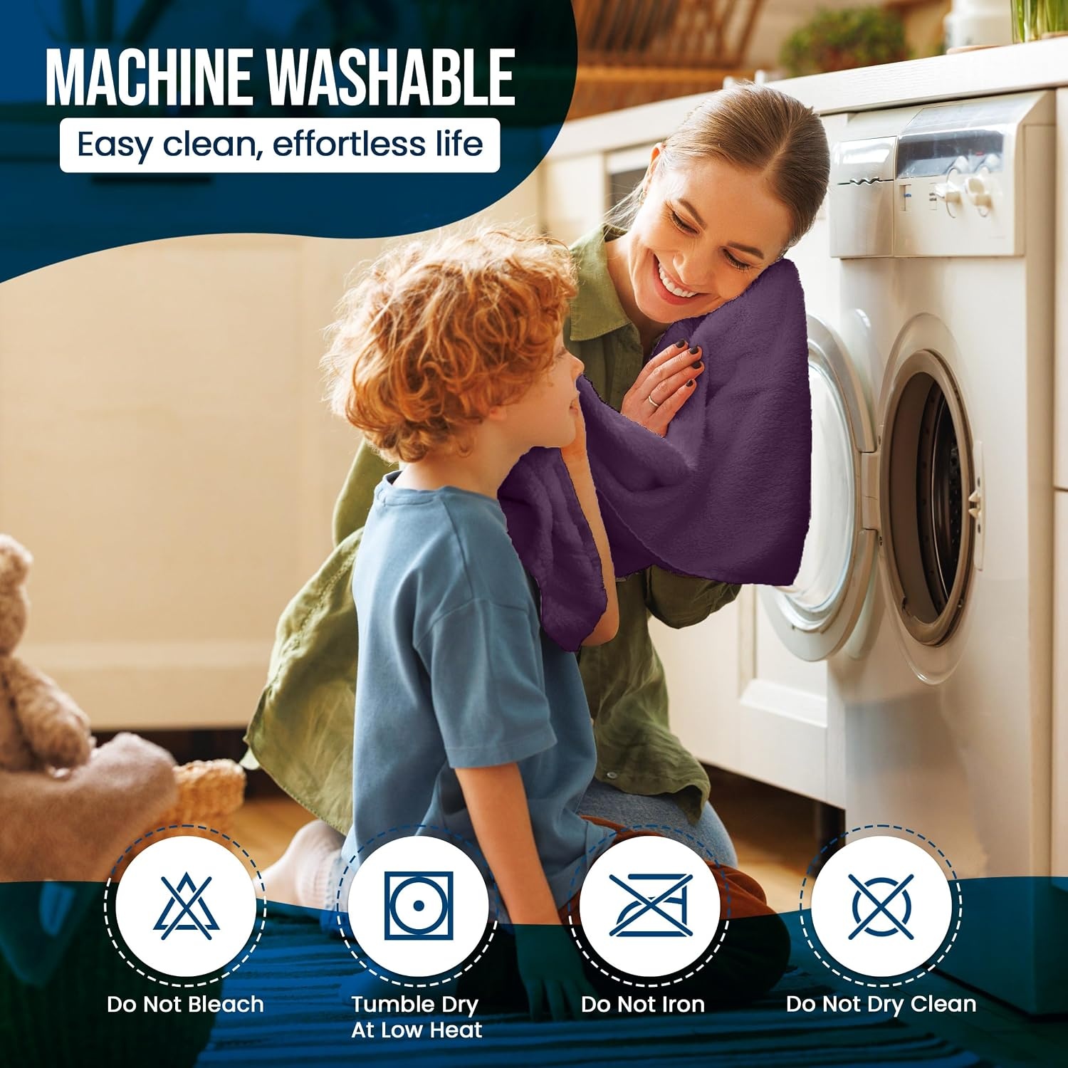 image:imageWasserdichter Matratzenschoner 140x190 cm 30 cm tief matratzenschutzViolett