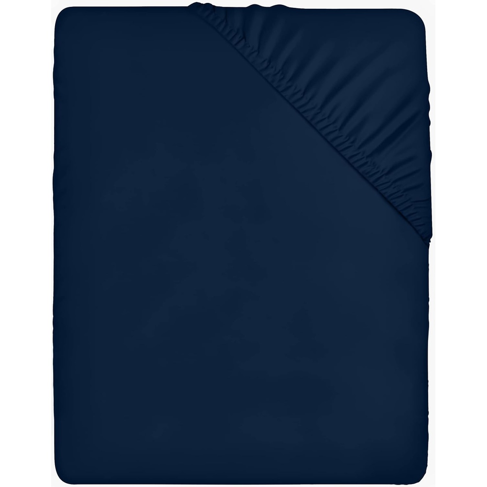 image:imageUtopia Bedding Spannbettlaken 140x200cm BurgunderrotWei