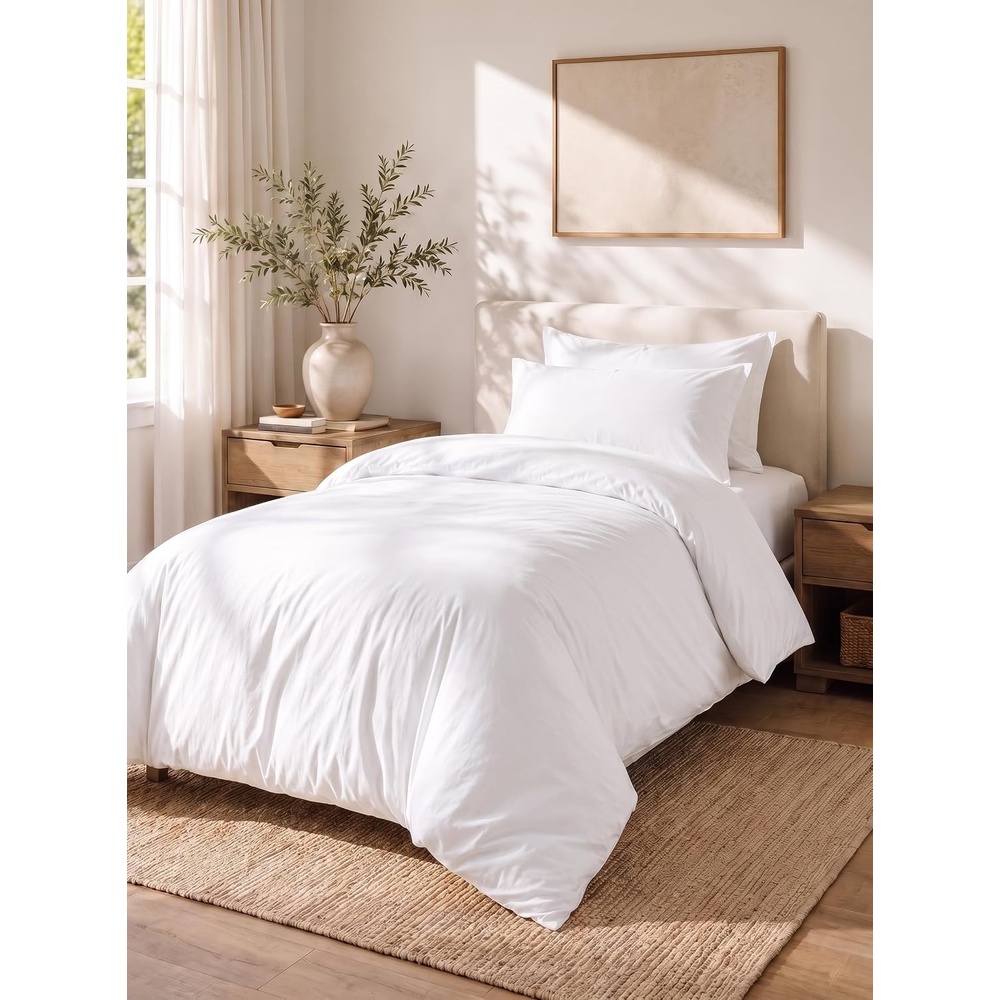 image:imageUtopia Bedding Bettwsche 135x200 cm 1 Kissenbezug 80x80 cm BlaugrnWeissOpulenter Garten