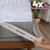 Gesteppte Matratzenschoner 150x200x38 cm, Matratzenauflage 4 Eckgummis(135 x 190 cm)