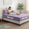 Utopia Bedding – 2er Set Spannbettlaken 160x200cm – Beige(Lavendel)
