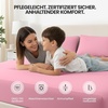 Utopia Bedding – 2er Set Spannbettlaken 160x200cm – Beige(Rosa)