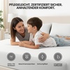 Utopia Bedding – 2er Set Spannbettlaken 160x200cm – Beige(Weiß)