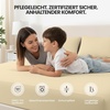 Utopia Bedding – 2er Set Spannbettlaken 90x200cm – Beige(Beige)