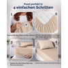 Utopia Bedding – 6er Set Spannbettlaken 160 x 200 cm – Weiß(Beige)