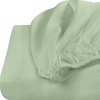 Utopia Bedding – 6er Set Spannbettlaken 160 x 200 cm – Weiß(Salbei)