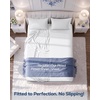 Utopia Bedding – 6er Set Spannbettlaken 160 x 200 cm – Weiß(Weiss/Opulenter Garten)