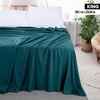 Utopia Bedding – Bettlaken ohne Gummizug – 225x255cm – Grau(Blaugrün/ein Hauch Von Paradies (Trace Of Paradise))