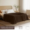 Utopia Bedding – Bettlaken ohne Gummizug – 225x255cm – Grau(Braun)