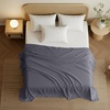 Utopia Bedding – Bettlaken ohne Gummizug – 225x255cm – Grau(Grau)