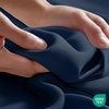 Utopia Bedding – Bettlaken ohne Gummizug – 225x255cm – Grau(Marineblau)