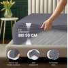 Utopia Bedding – Spannbettlaken 90x200cm Bis 30 cm – Beige(Grau)