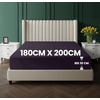 Utopia Bedding – Spannbettlaken 90x200cm Bis 30 cm – Beige(Lila)