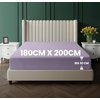 Utopia Bedding – Spannbettlaken 90x200cm Bis 30 cm – Schwarz(Lavendel)