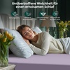Utopia Bedding – Spannbettlaken 90x200cm Bis 30 cm – Schwarz(Lavendel)