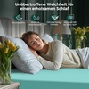Utopia Bedding – Spannbettlaken 90x200cm Bis 30 cm – Schwarz(Spa Blau)