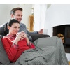 Utopia Bedding 100% Baumwolle Waffeldecke Kuschedecke 300 GSM (Anthrazitgrau – 274 x 228 cm) weiche leichte, atmungsaktive tagesdecke, Sofa & Couch überwurf für alle Jahreszeiten(Kühles Grau)