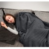 Utopia Bedding 100% Baumwolle Waffeldecke Kuschedecke 300 GSM (Anthrazitgrau – 274 x 228 cm) weiche leichte, atmungsaktive tagesdecke, Sofa & Couch überwurf für alle Jahreszeiten(Anthrazitgrau)