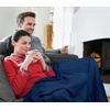 Utopia Bedding 100% Baumwolle Waffeldecke Kuschedecke 300 GSM (Anthrazitgrau – 274 x 228 cm) weiche leichte, atmungsaktive tagesdecke, Sofa & Couch überwurf für alle Jahreszeiten(Marine)