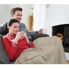 Utopia Bedding 100% Baumwolle Waffeldecke Kuschedecke 300 GSM (Anthrazitgrau – 274 x 228 cm) weiche leichte, atmungsaktive tagesdecke, Sofa & Couch überwurf für alle Jahreszeiten(Khaki)