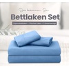 Utopia Bedding 4 Teilige Bettlaken Set, 135x190cm, Niederländisches Blau(Niederländisches Blau)