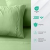 Utopia Bedding 4 Teilige Bettlaken Set, 135x190cm, Niederländisches Blau(Salbei Grün)