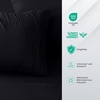 Utopia Bedding 4 Teilige Bettlaken Set, 135x190cm, Niederländisches Blau(Schwarz)