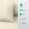 Utopia Bedding 4 Teilige Bettlaken Set, 180x200cm, Burgunderrot(Elfenbein)