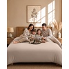 Utopia Bedding 4teilig Bettwäsche-sets – Beige(Beige)