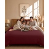 Utopia Bedding 4teilig Bettwäsche-sets – Beige(Bordeaux)