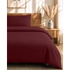 Utopia Bedding 4teilig Bettwäsche-sets – Beige(Bordeaux)