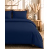 Utopia Bedding 4teilig Bettwäsche-sets – Beige(Marine Blau)