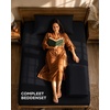 Utopia Bedding 4teilig Bettwäsche-sets – Beige(Schwarz)