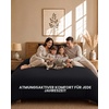 Utopia Bedding 4teilig Bettwäsche-sets – Beige(Schwarz)