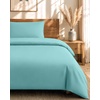 Utopia Bedding 4teilig Bettwäsche-sets – Beige(Spa Blau)