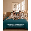 Utopia Bedding 4teilig Bettwäsche-sets – Beige(Türkis)