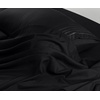 Utopia Bedding Bettlaken Set (3 Teilige, Schwarz), Polyester Mikrofaser, Oeko-Tex Zertifiziert, Spannbettlaken 90×190, Bettlaken 167×243, 1 Bestickten Kissenbezug 50×75(Schwarz)