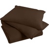 Utopia Bedding Bettwäsche 135×200 cm + 1 Kissenbezug 80×80 cm, Blaugrün(Braun)