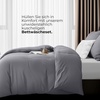 Utopia Bedding Bettwäsche 135×200 cm + 1 Kissenbezug 80×80 cm, Blaugrün(Grau)