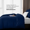 Utopia Bedding Bettwäsche 135×200 cm + 1 Kissenbezug 80×80 cm, Blaugrün(Marineblau)