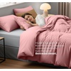 Utopia Bedding Bettwäsche 135×200 cm + 1 Kissenbezug 80×80 cm, Blaugrün(Rosa)