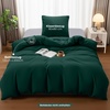 Utopia Bedding Bettwäsche 135×200 cm + 1 Kissenbezug 80×80 cm, Blaugrün(Smaragd)