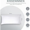 Utopia Bedding Kissenfüllung 80×80 2er Set Innenkissen Kissen Sofakissen(40×80 cm 2er Set)
