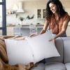 Utopia Bedding Kissenfüllung 80×80 2er Set Innenkissen Kissen Sofakissen(55×55 cm 2er Set (Packung mit 2))