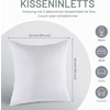 Utopia Bedding Kissenfüllung 80×80 2er Set Innenkissen Kissen Sofakissen(55×55 cm 4er Set)