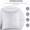 Utopia Bedding Kissenfüllung 80×80 2er Set Innenkissen Kissen Sofakissen(70×70 cm 2er Set)